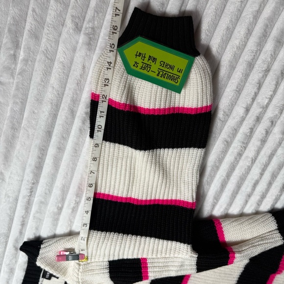 Torrid size 2 Striped Sweater with 'Je t'aime' Embroidery - Picture 9 of 11